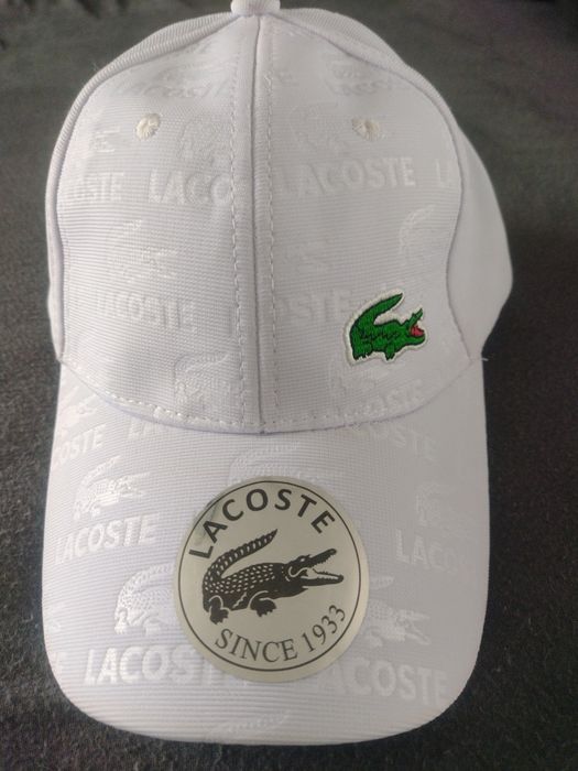 MEGA PROMOCJA ! Czapka LACOSTE z daszkiem tenis sport trening baseball