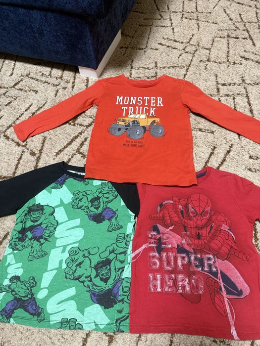 Лонгслів, кофта з рукавом, кофта в садочок