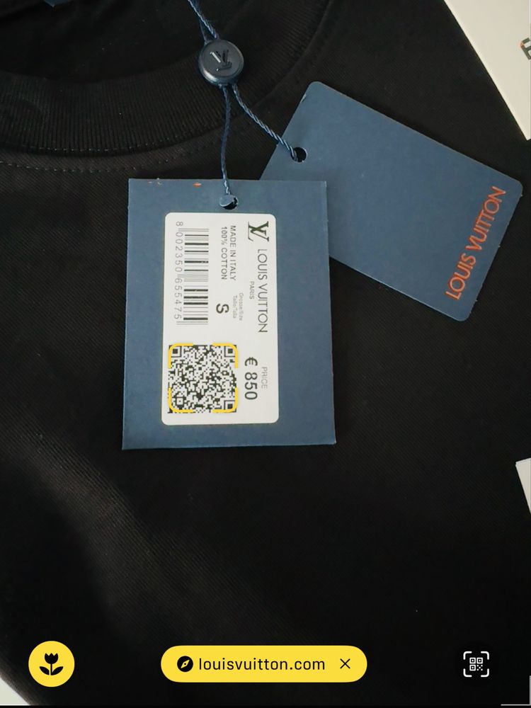 Louis Vuitton koszulka męska t-shirt
