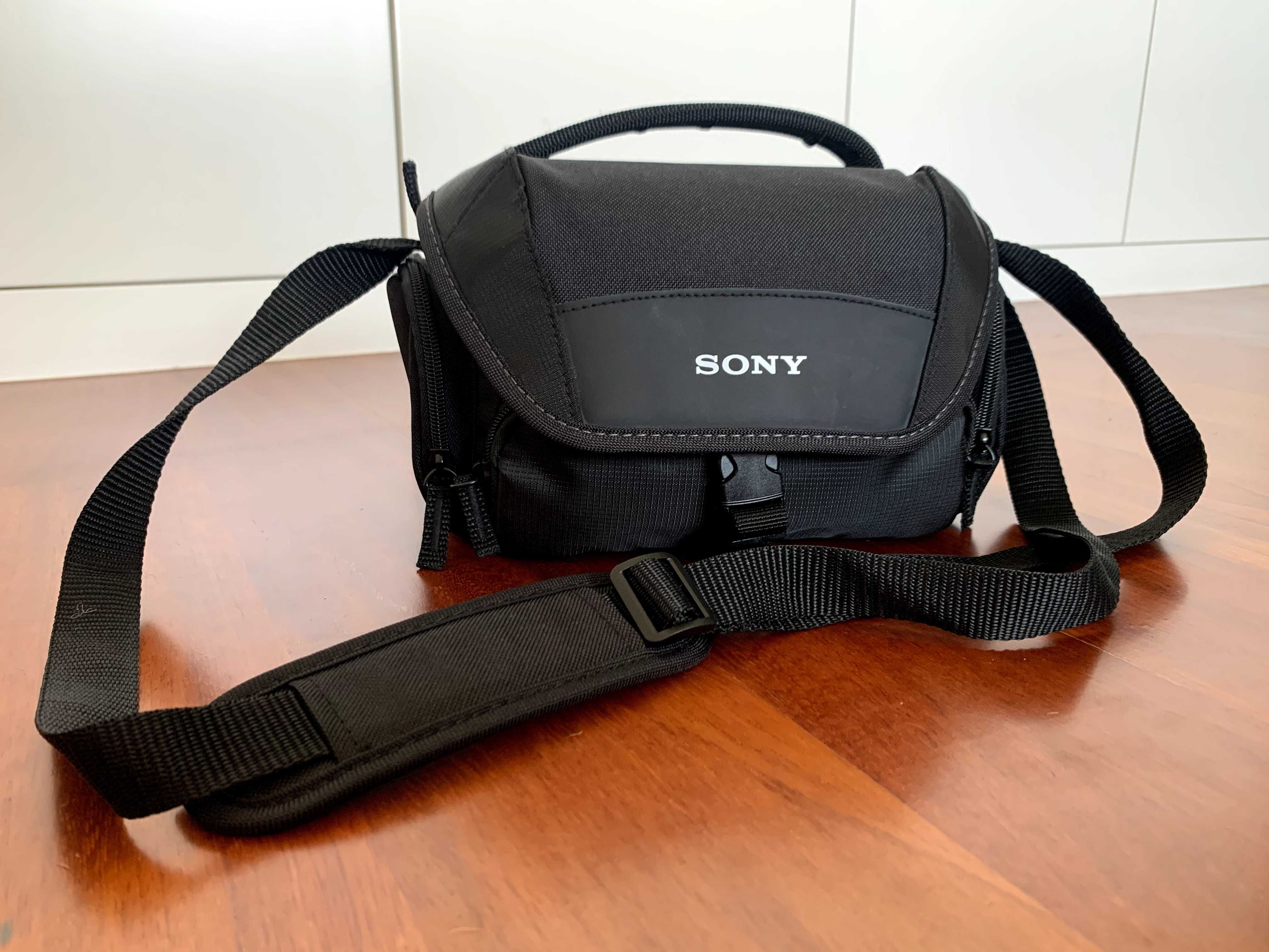 Sony LCS-U21 Mala Preta para câmara fotográfica (nunca usada)