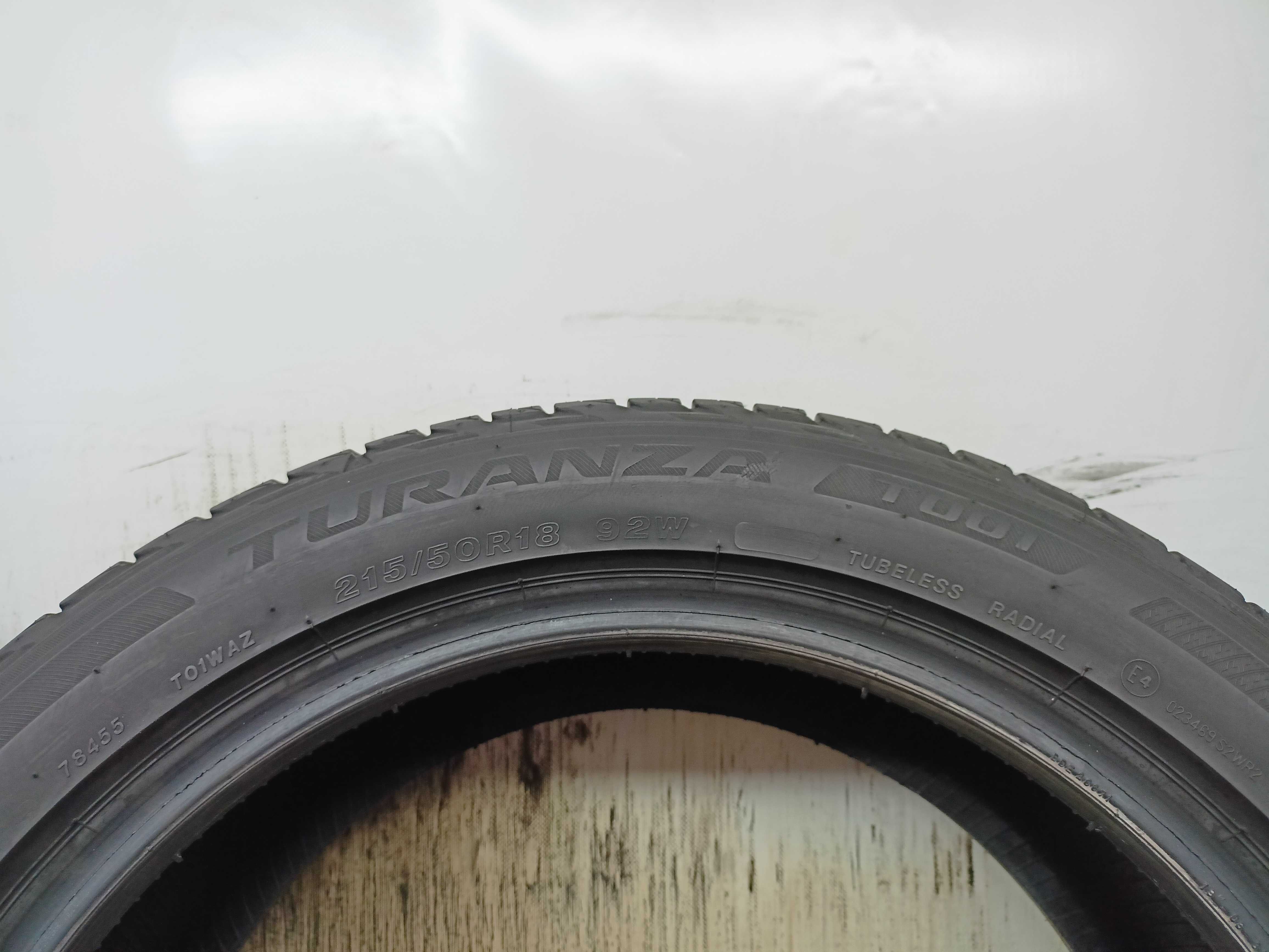 Bridgestone Turanza T001 215/50/18 2023r. 92W Nowe (1590)