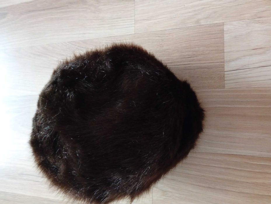 Czapka z futra zimowa