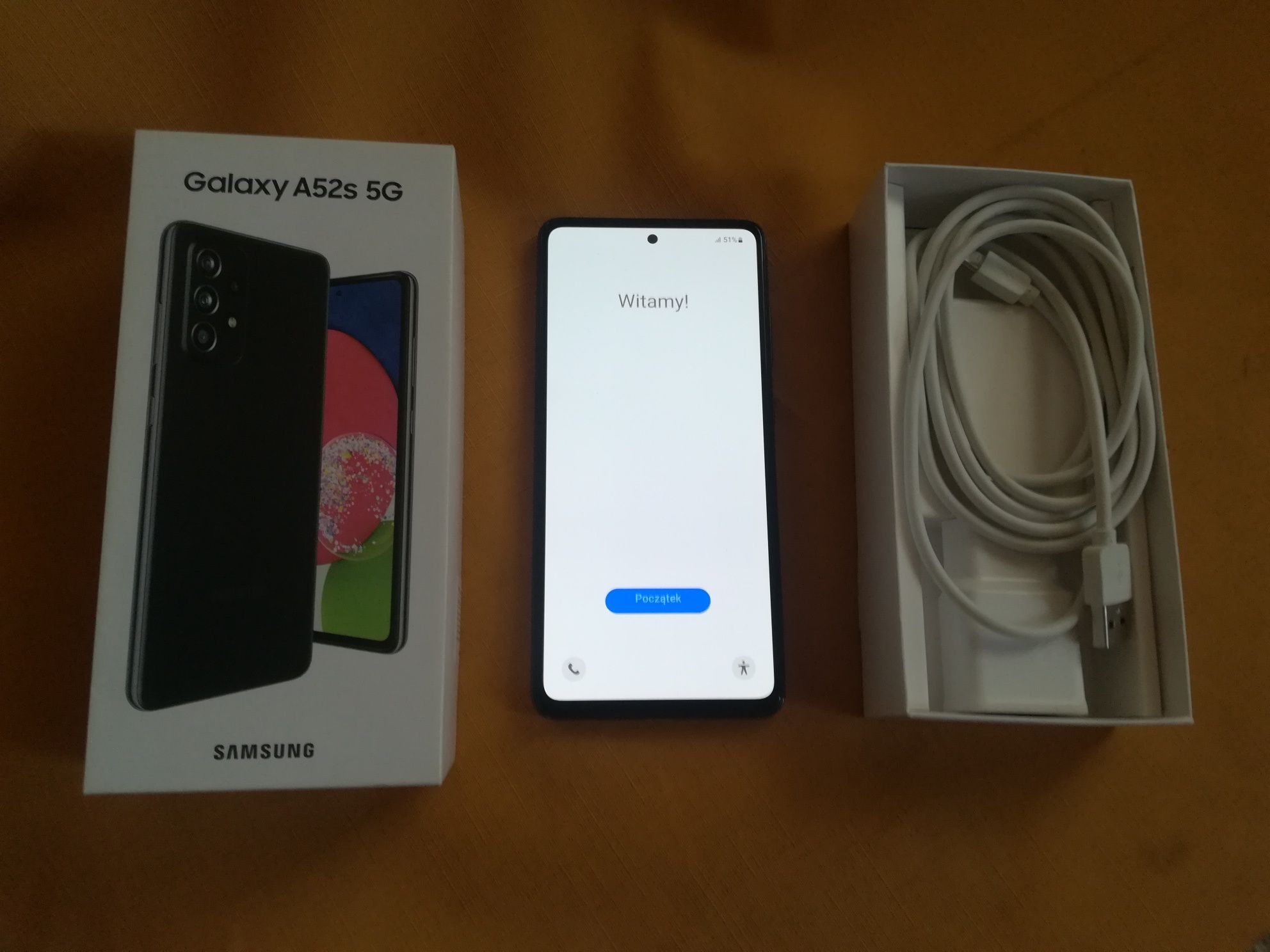 SAMSUNG GALAXY A52 S 5G telefon komórkowy