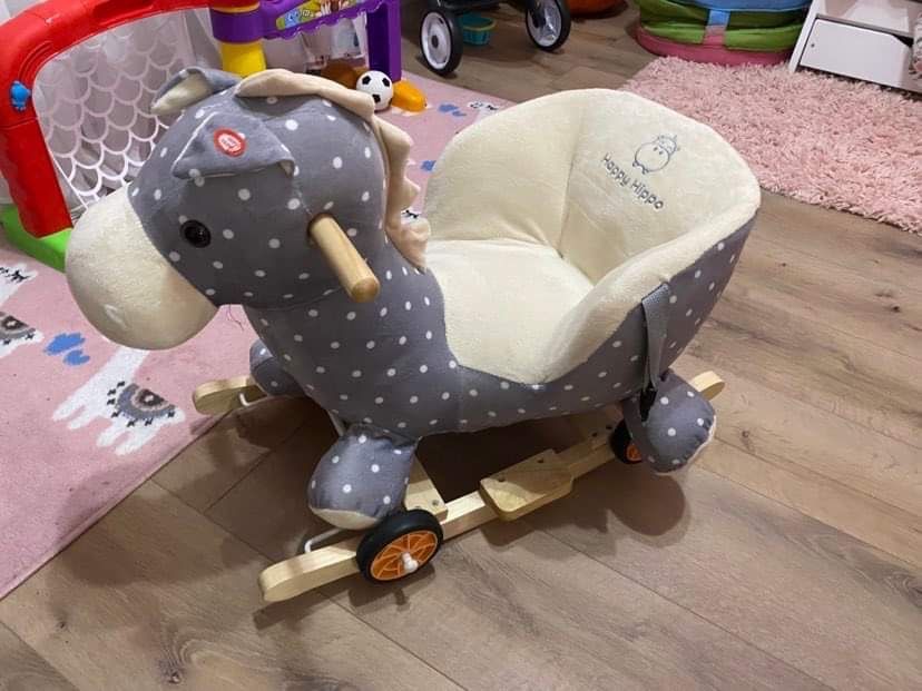 Bujak Jeździk 2w1 Konik na biegunach