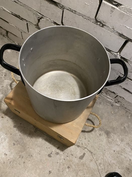 Garnek kociołek aluminiowy 10 litrów PRL