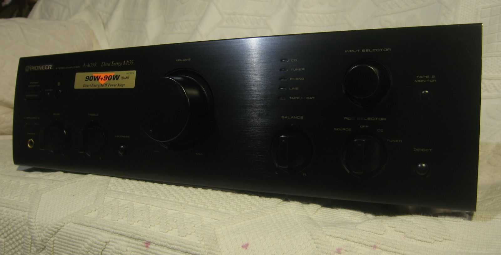 Pioneer A-405R solidny Japoński wzmacniacz 2 x 90W mocny i sprawny