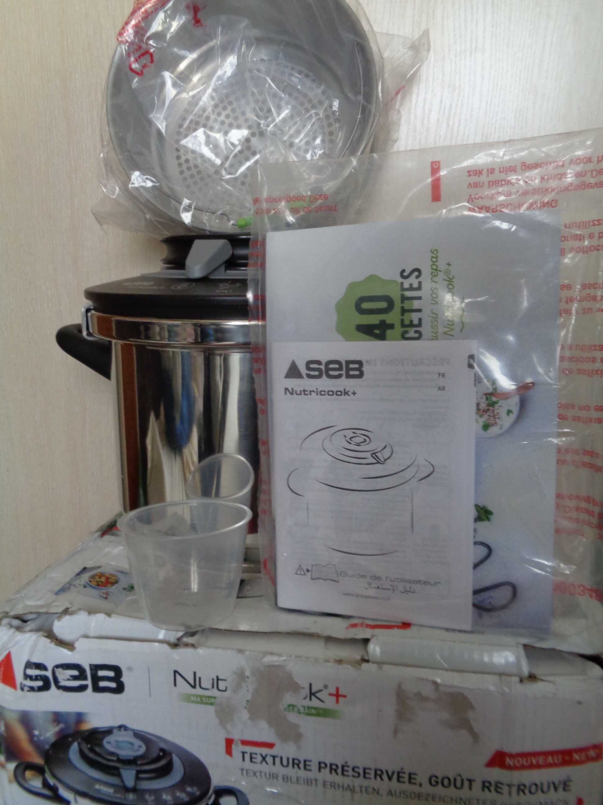 SEB/Tefal Groupe,Nutricook+szybkowar 6 L.