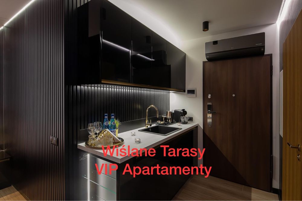 Kraków VIP Apartamenty z JACUZZI- Garaż- Wiślane Tarasy