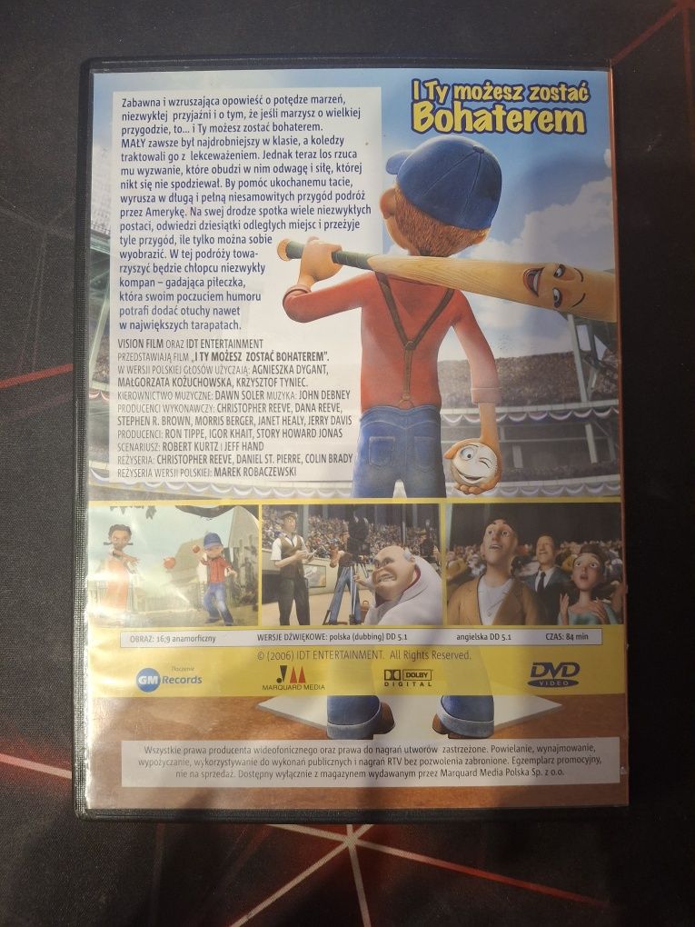 I ty możesz zostać Bohaterem [Dubbing Polski] DVD
