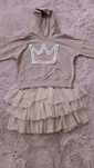 Komplet Qba Kids 110 bluza i sukienka