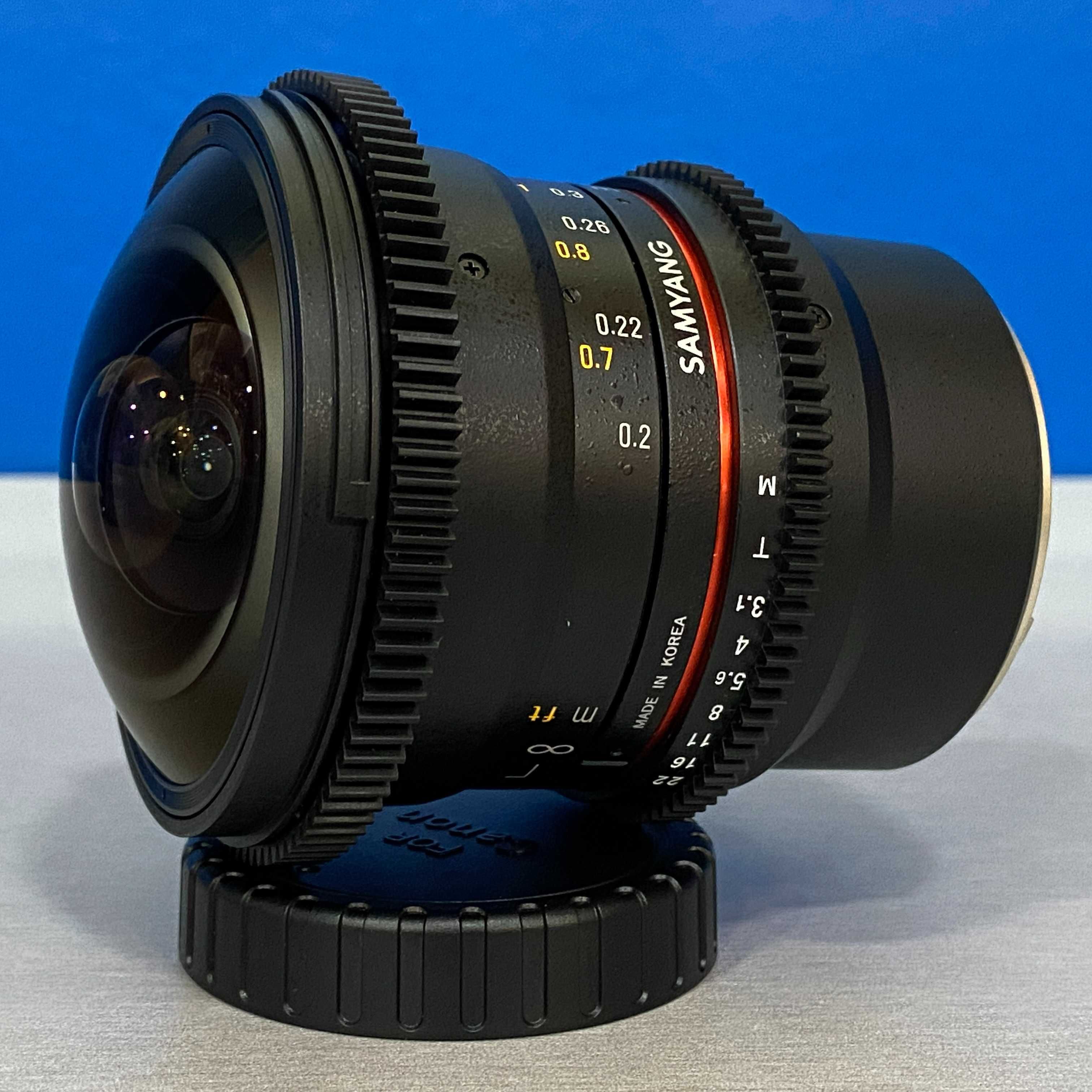 Samyang 12mm T3.1 ED AS NCS Fish-Eye Cine (Canon EF-M)