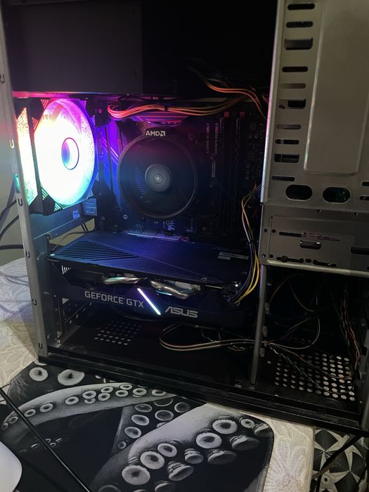 Пк Am4 b450 gaming plus amd 5 1600 gtx 1660