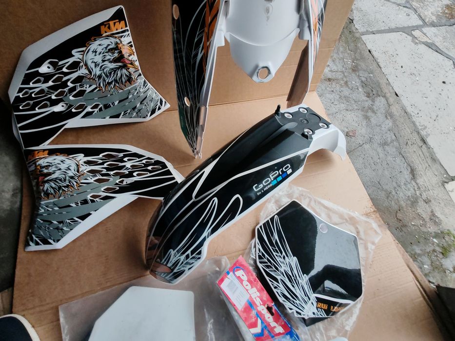 Kit plásticos KTM Exc 2009