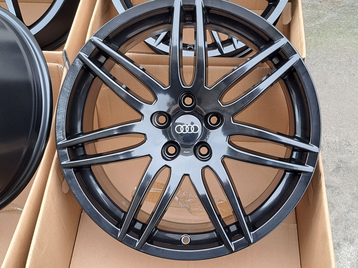 Alufelgi 18 AUDI 5x112 A4 B5 B6 B7 B8 B9 A6 C5 C6 Q3 Q5 TT CZARNE!