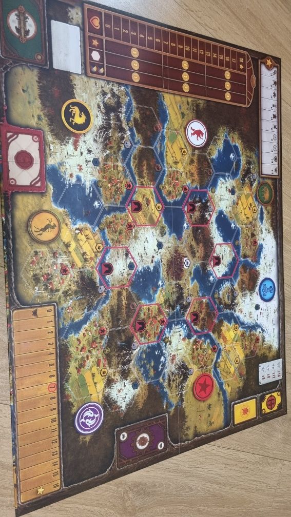 Коса, Серп, Scythe настільна гра, настолка