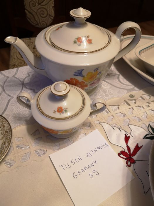 Porcelana, antyki Bavaria i inne