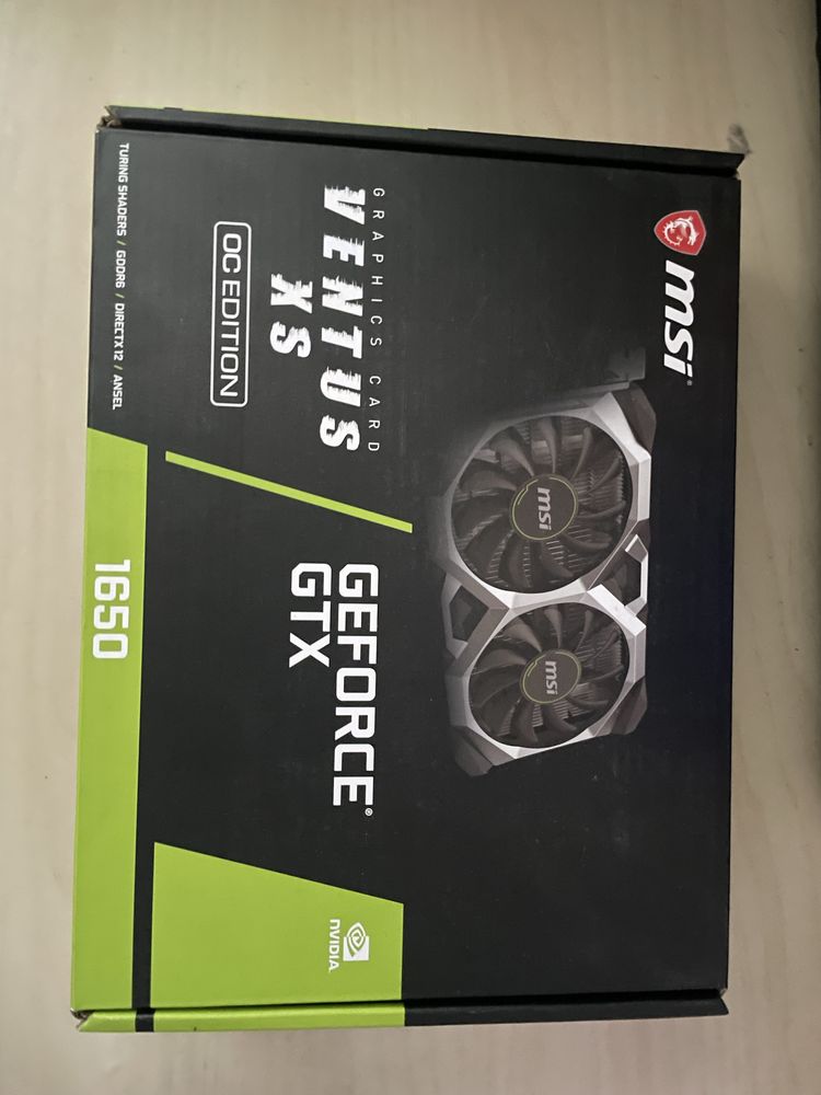 Karta Graficzna GTX 1650 ventus