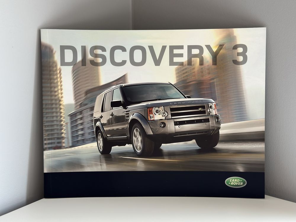 Prospekt Land Rover Discovery 3 - j. polski