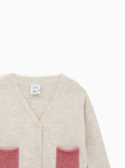 Кардиган кофта світер для дівчинки zara 3-4 рочки