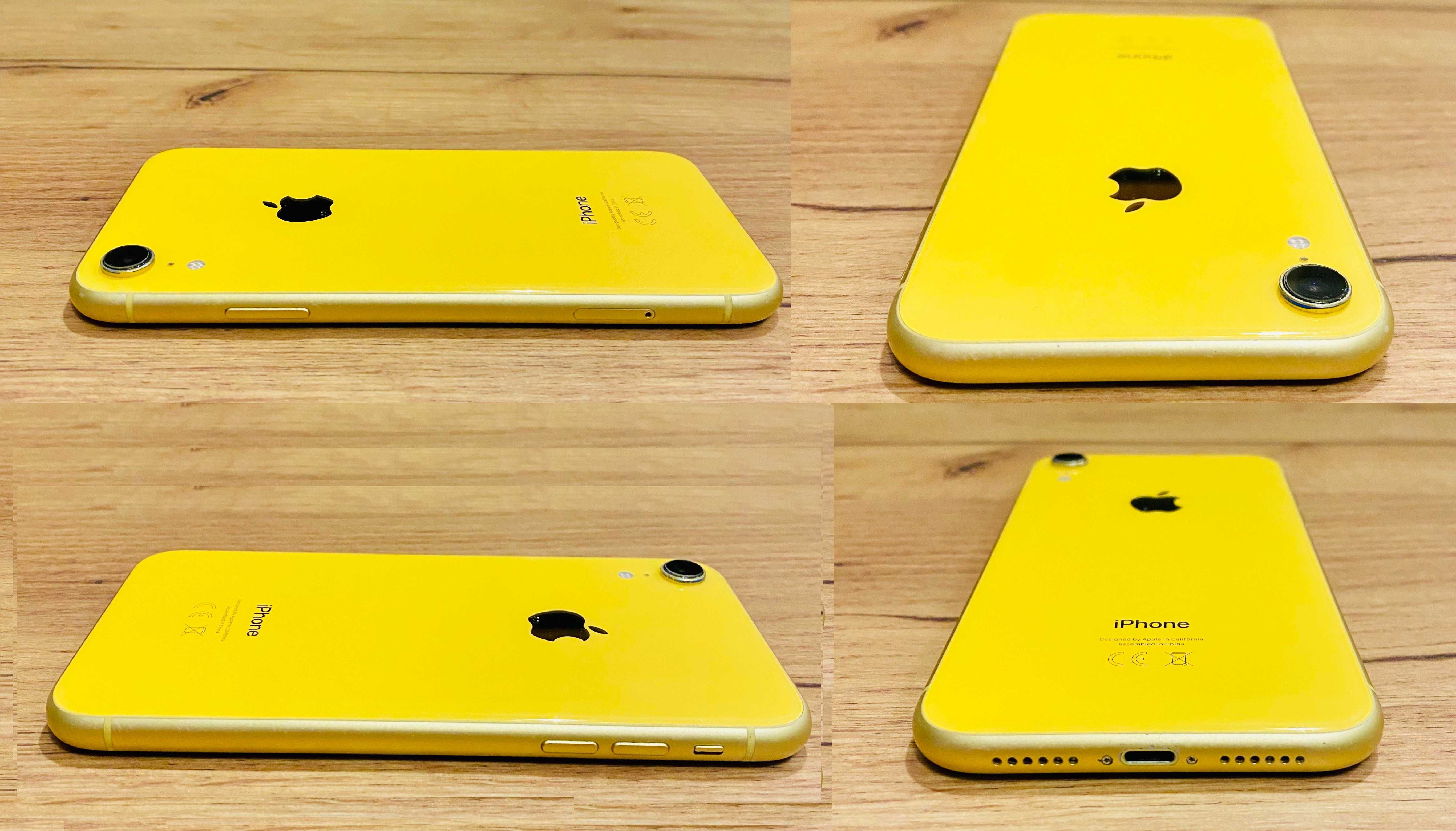 !ZESTAW Apple Iphone XR 256GB iOS 18 + słuchawki + pokrowce + szkła