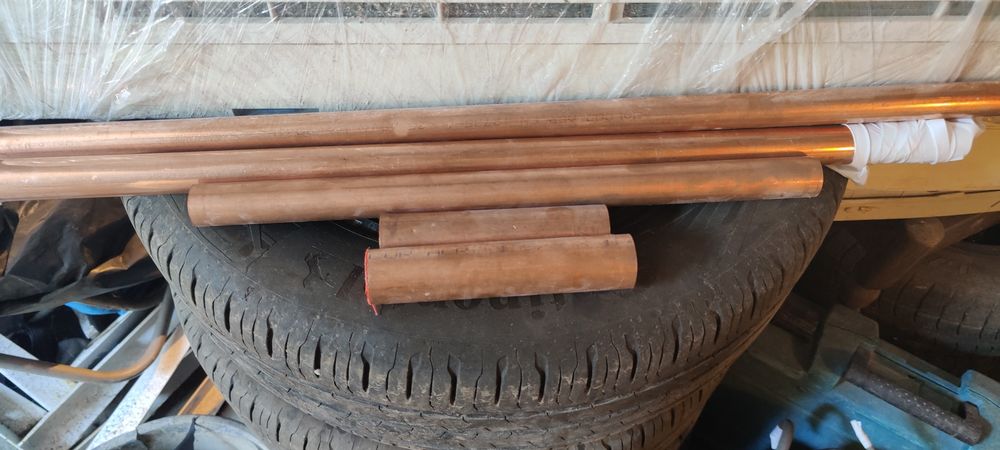 Труба медная обрезки