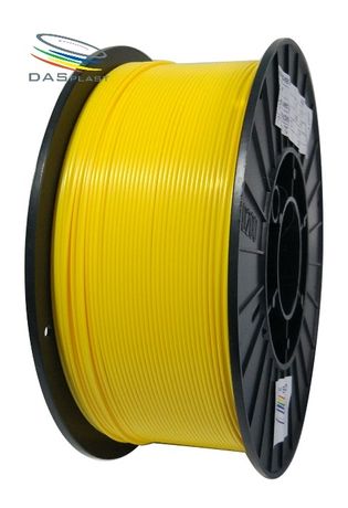 ABS (АБС) пластик нить для 3д принтера, желтый, ABS filament 1.75