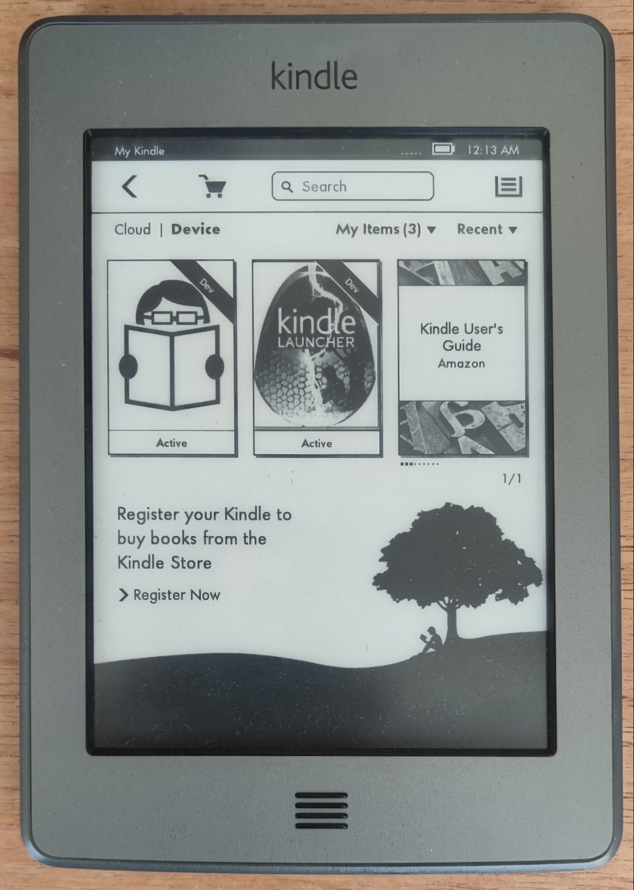 Книга электронная Amazon Kindle Touch