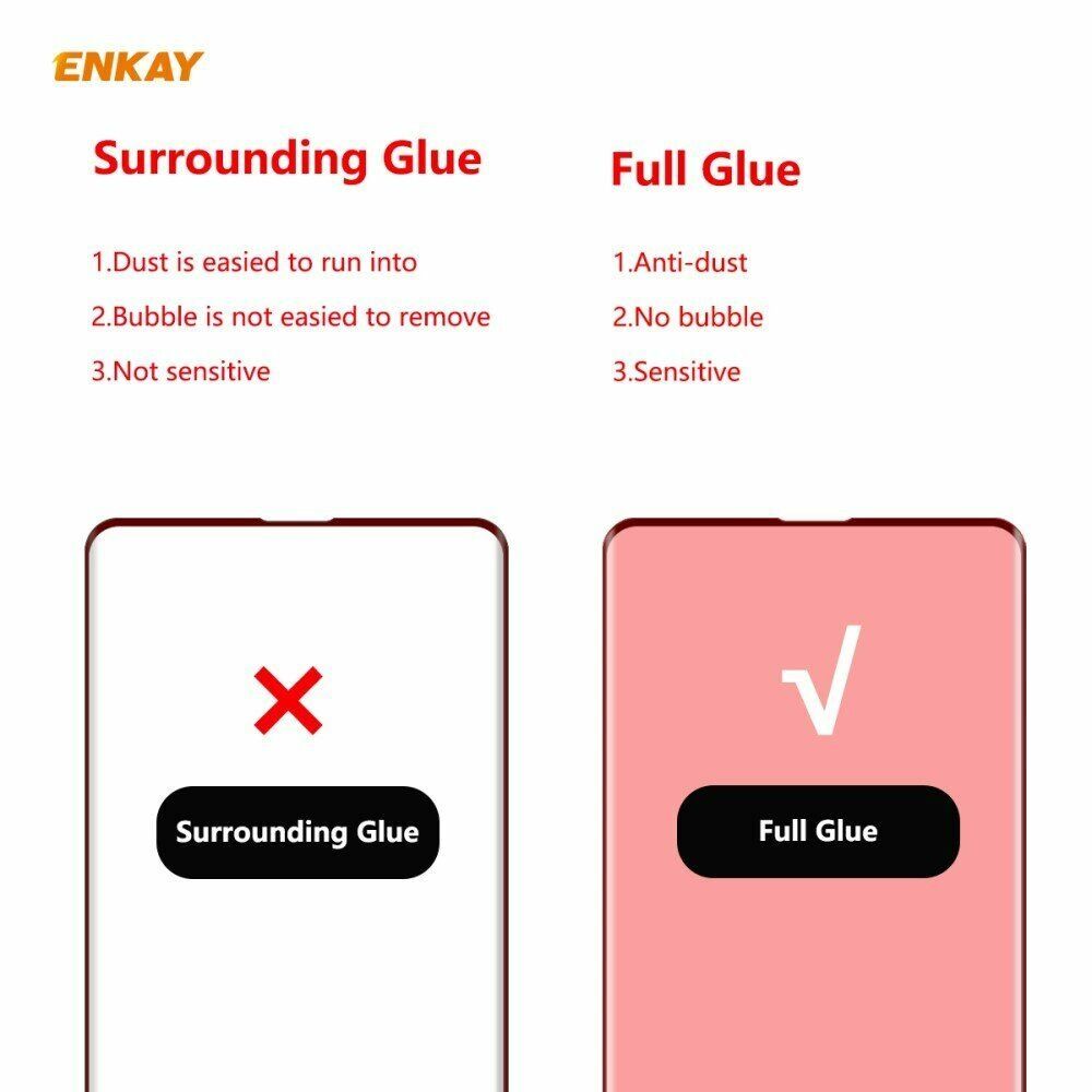 Захисне скло ENKAY 3D Full Glue для Samsung Galaxy S10 Plus (G975)