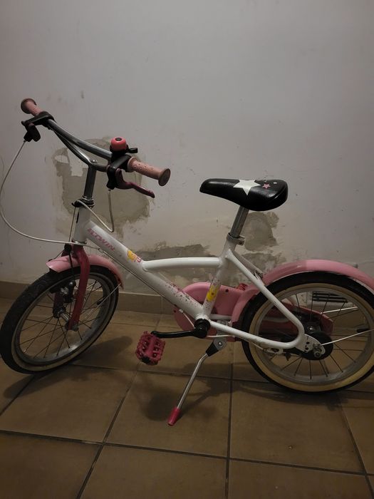 Rower 16 Btwin różowy