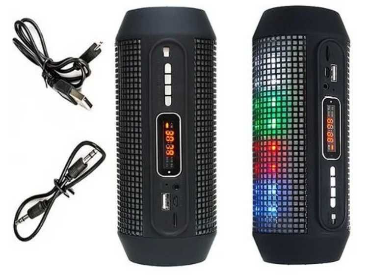 Głośnik BLUETOOTH Q600 RADIO Fm MP3 SD Led Light