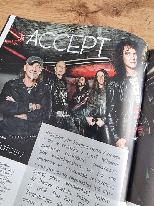 Metal Hammer 8/2017 - Accept, Plakaty: Vader i Helloween