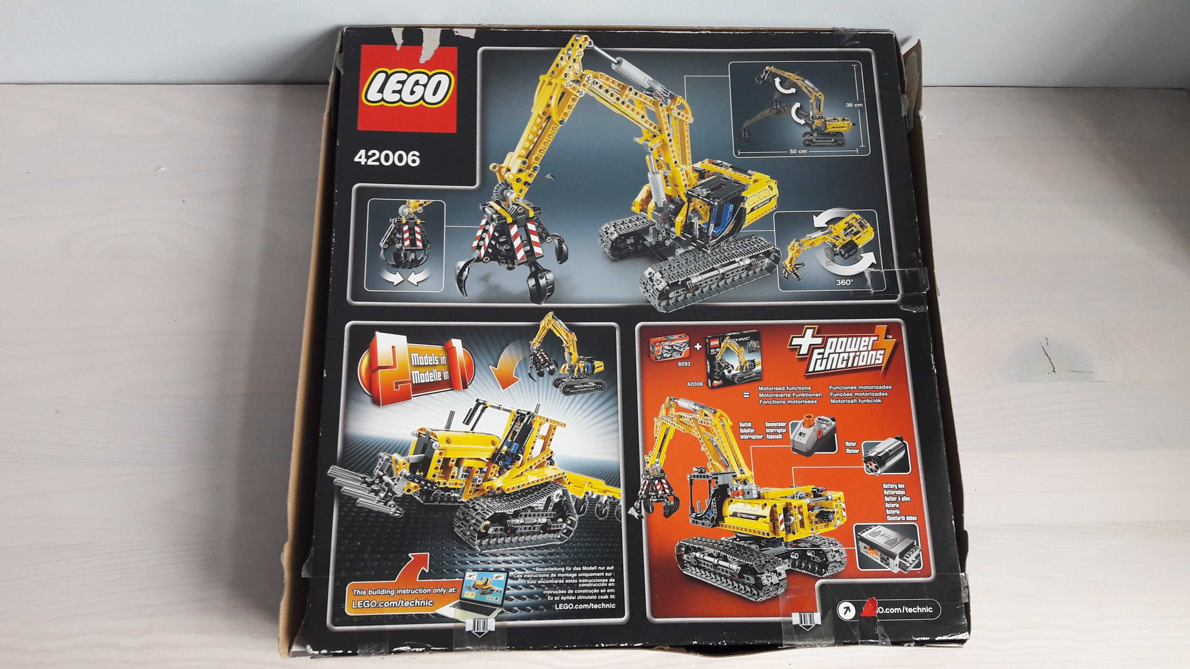 Lego Technic 42006 (10-16) Koparka gąsienicowa