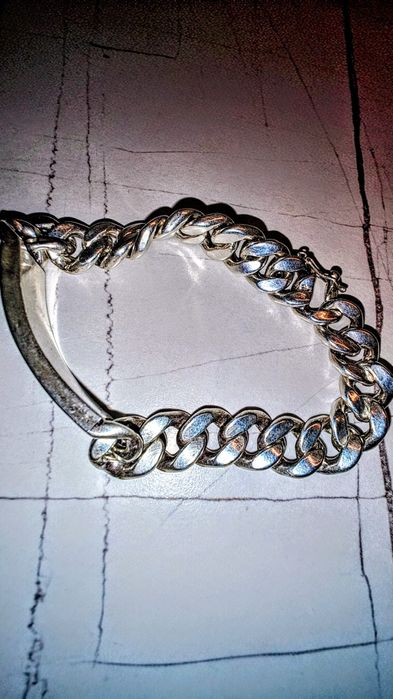 Bransoleta 925, 24.5cm 104 g.