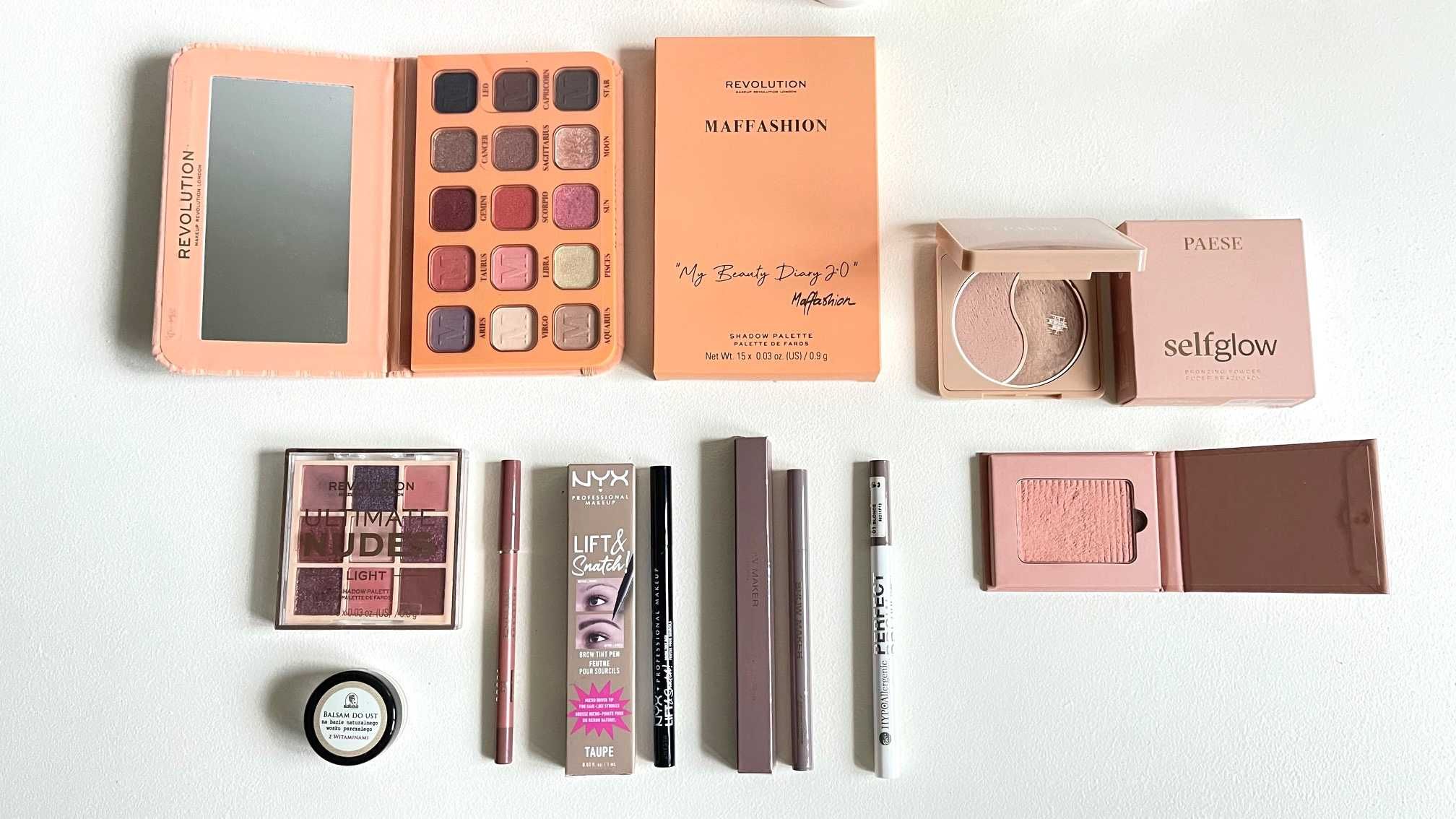 NYX Brwi Resibo Odżywka MAFFASHION Cienie L'oreal Pomadka Eveline