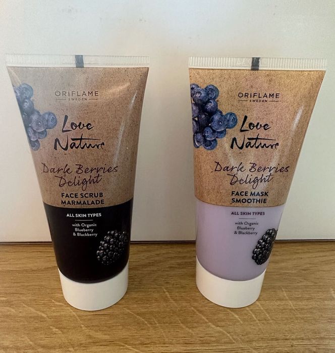 Esfoliante + Máscara Facial Mirtilo / Amora Love Nature