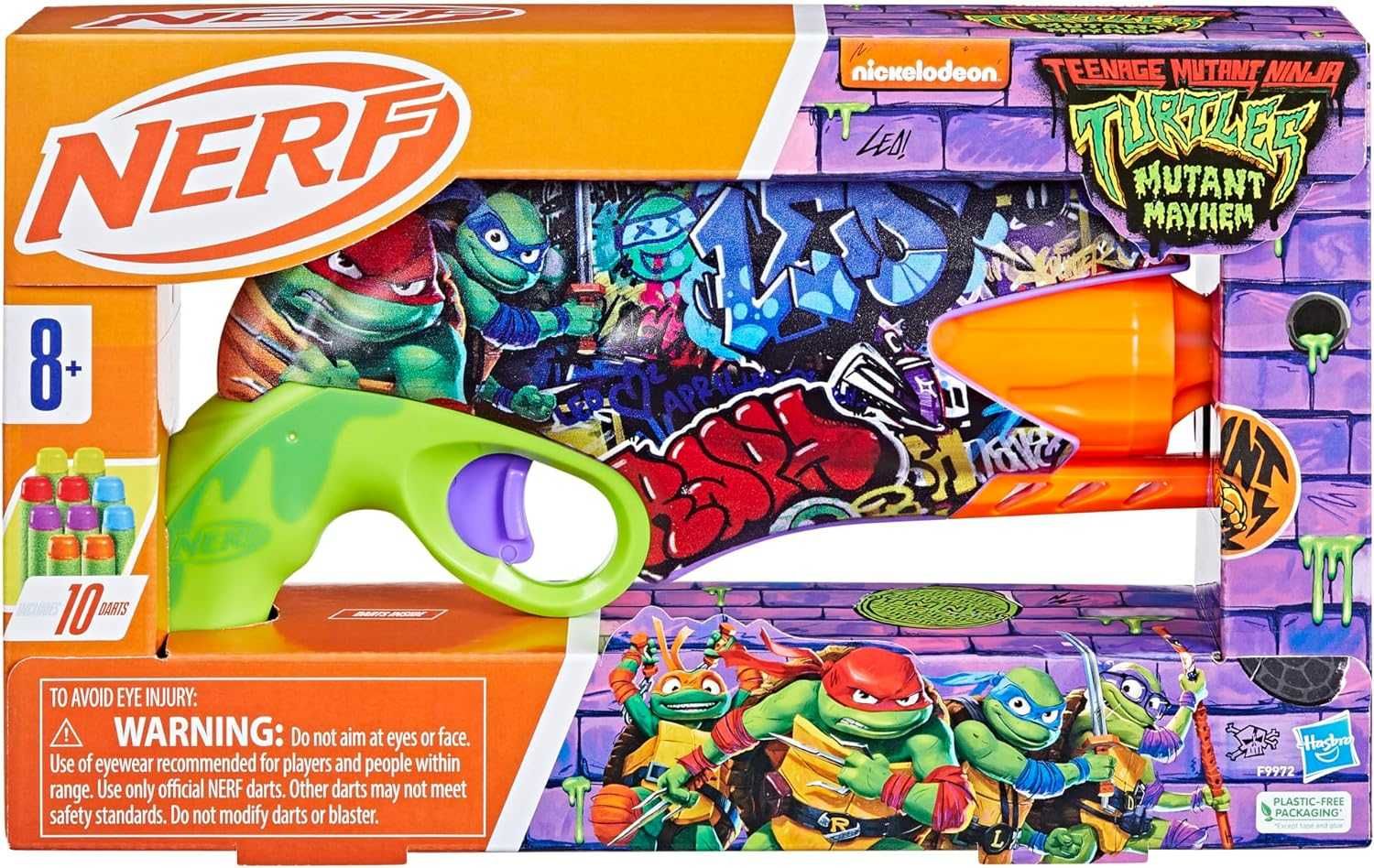 Бластер Nerf Teenage Mutant Ninja Turtles F9972