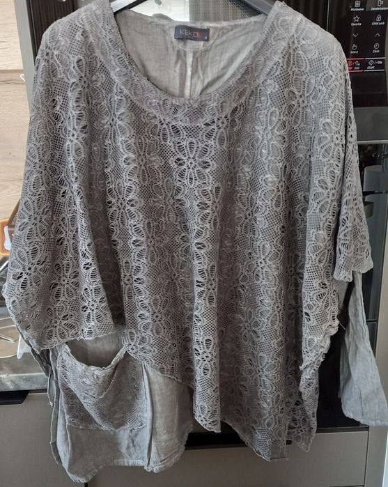 Tunika damska dwuwarstwowa