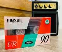 Cassetes de áudio nova - selada Maxell UR 90 (preço 10x undiades)