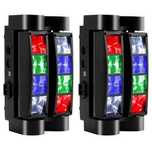 Swiatla dyskotekowe Bettoper 8x10 led rgbw Spiderman