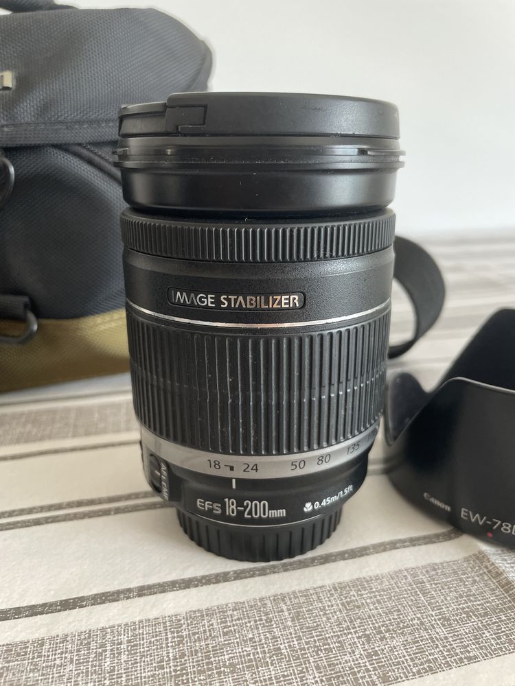 Canon EOS 1200D + Objetiva EF-S 18-200mm IS + Filtro Polarizador