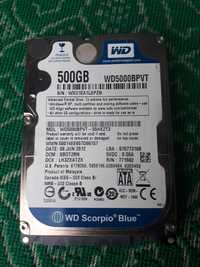 Жесткий диск Western Digital 500GB WD5000BPVT 2.5 SATAII ноутбука