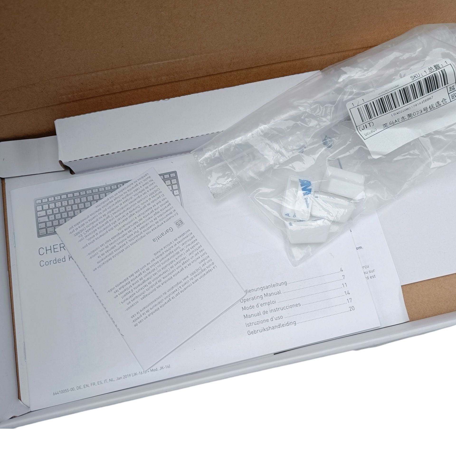 CHERRY K6000 for MAC US klawiatura numeryczna nożycowa apple