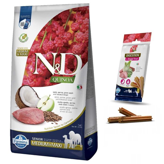 Farmina Dog N&D Quinoa Senior Medium & Maxi 7 kg