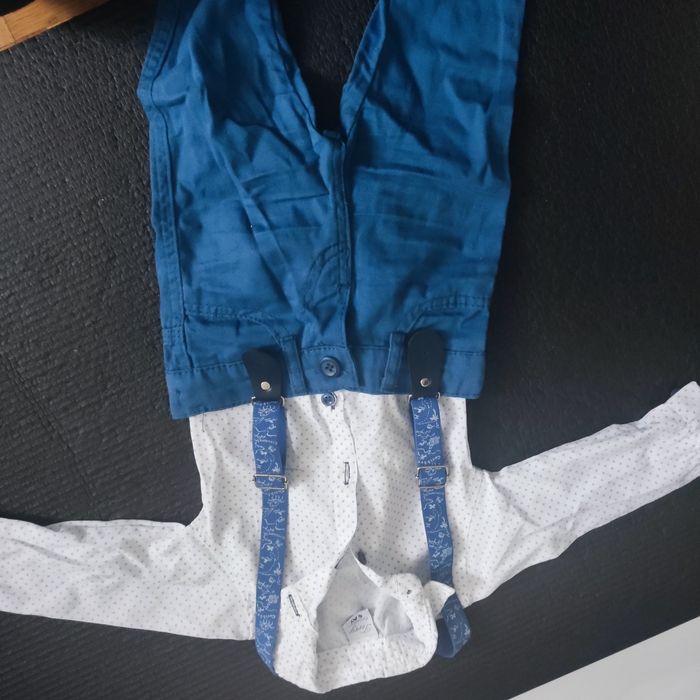 Elegancki zestaw dla chłopca na chrzciny, święta