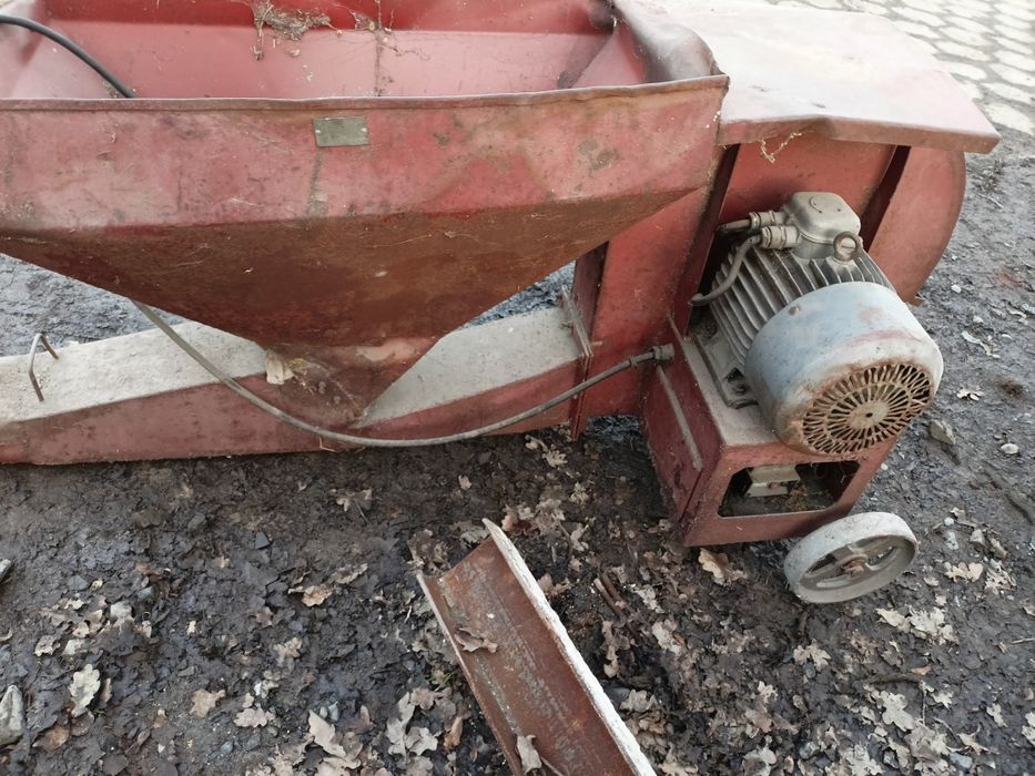 Dmuchawa do zboża części kolanka