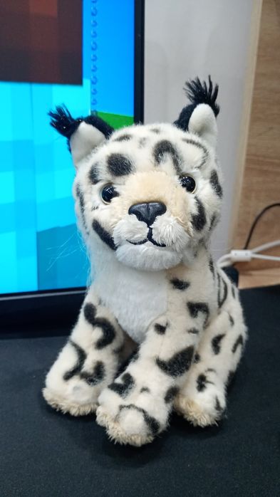 Maskotki ryś,jeż,żóbr,sowa