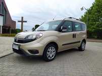 Fiat Doblo II właściciel kupiony w ASO bogata wersja zadbany 7 osobowy
