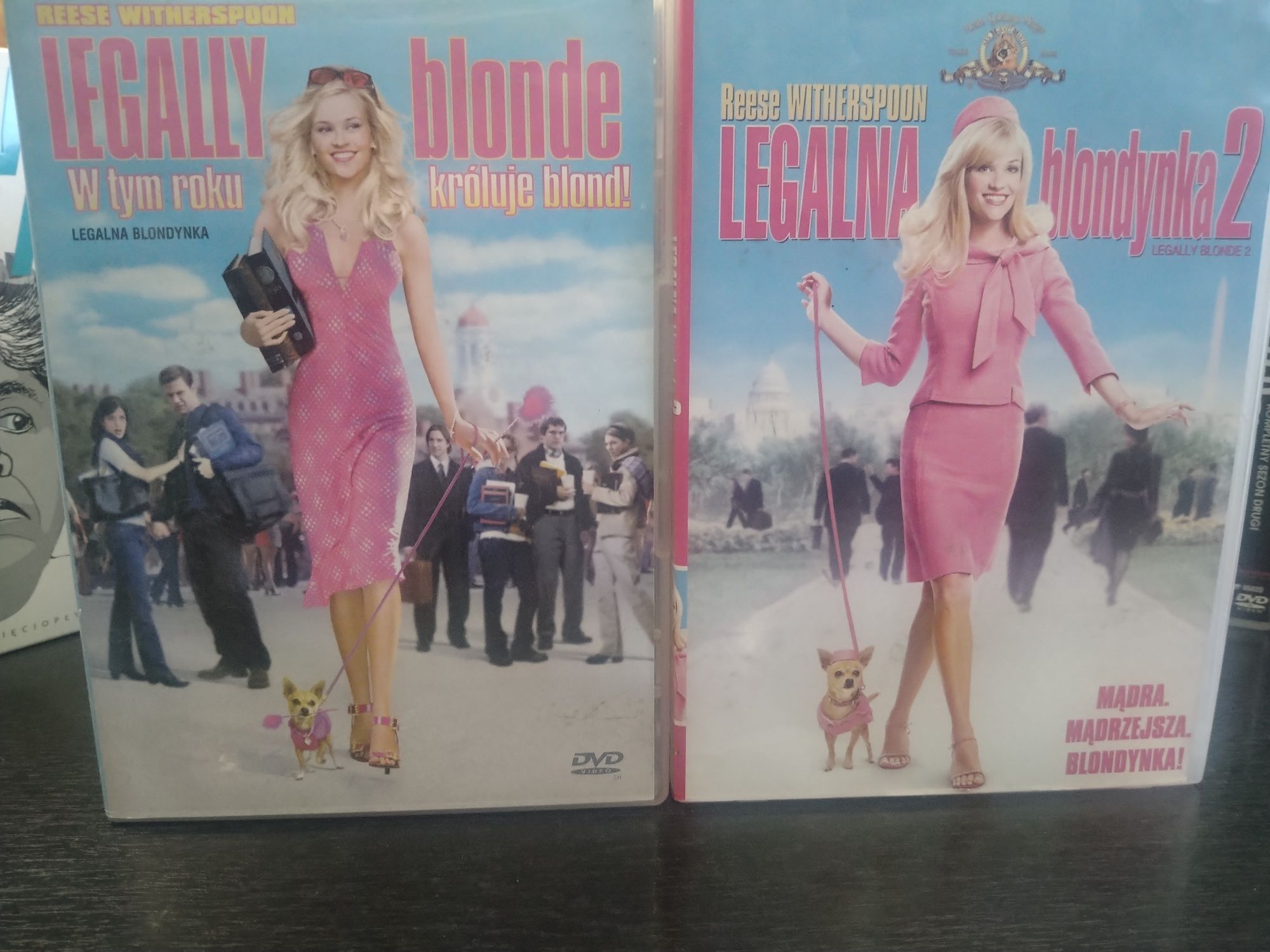 Legalna blondynka 1 +  Legalna blondynka 2 dvd