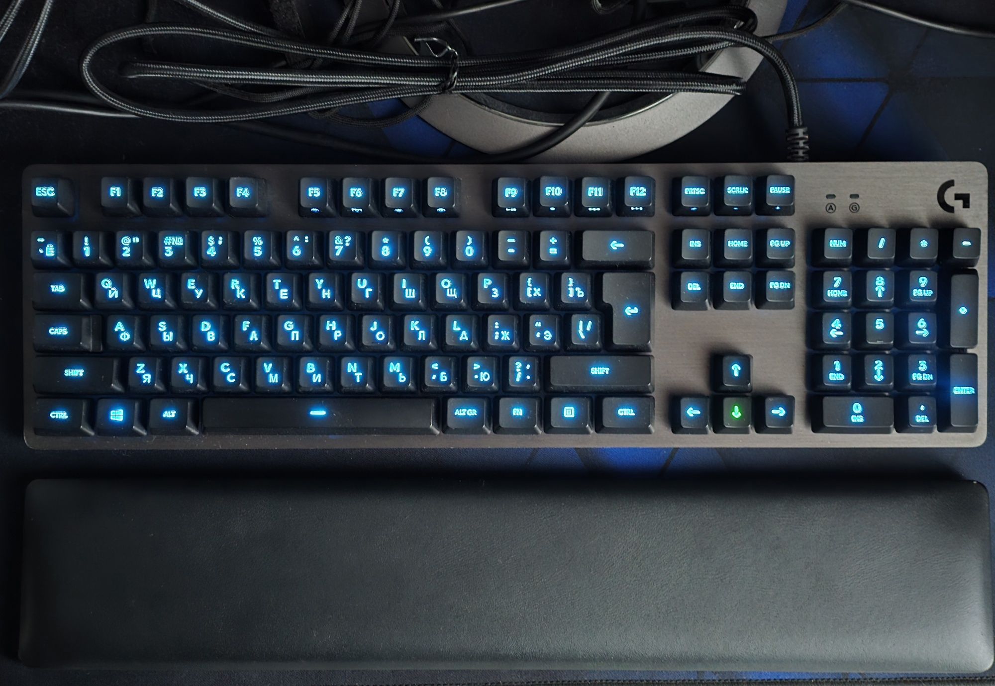 Клавіатура Logitech G513 Linear Switch Mechanical RGB Carbon (920-0088