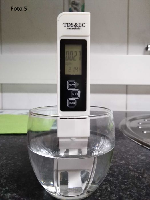 Medidor-Leitor de Água TDS & EC